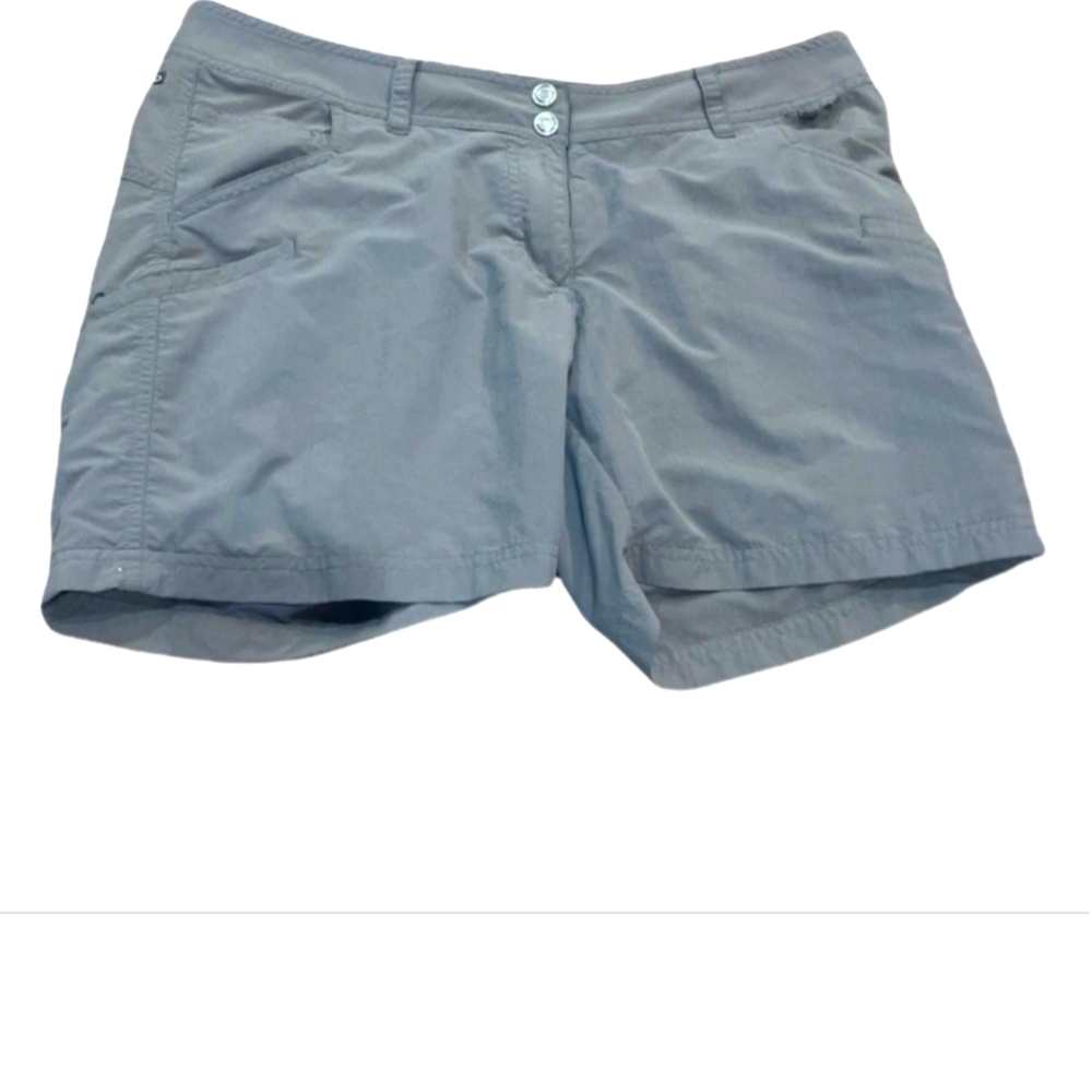 Exfficio Women's Amphi Shorts Color Dark  Steel size 8